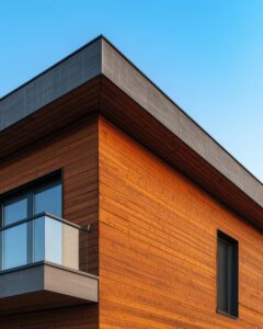 همه چیز در مورد نمای ترمووود ساختمان